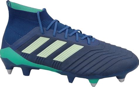 Blauwe adidas voetbalschoenen 